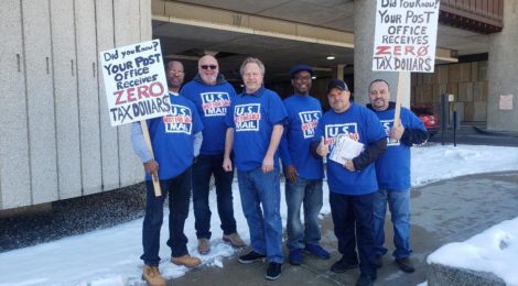 Local Informational Picket at Downtown Milwaukee P.O.
